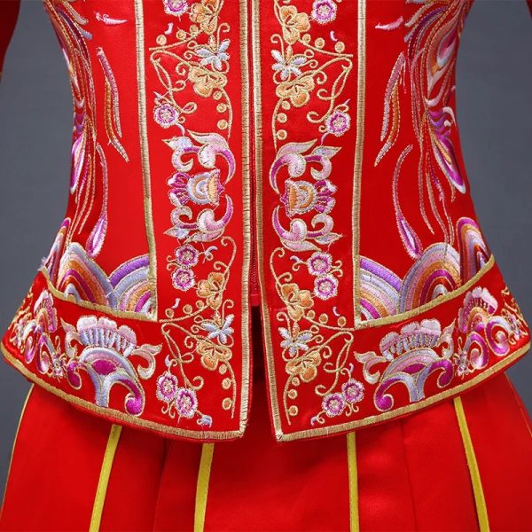 Traditional Chinese Wedding Dress - Image 4